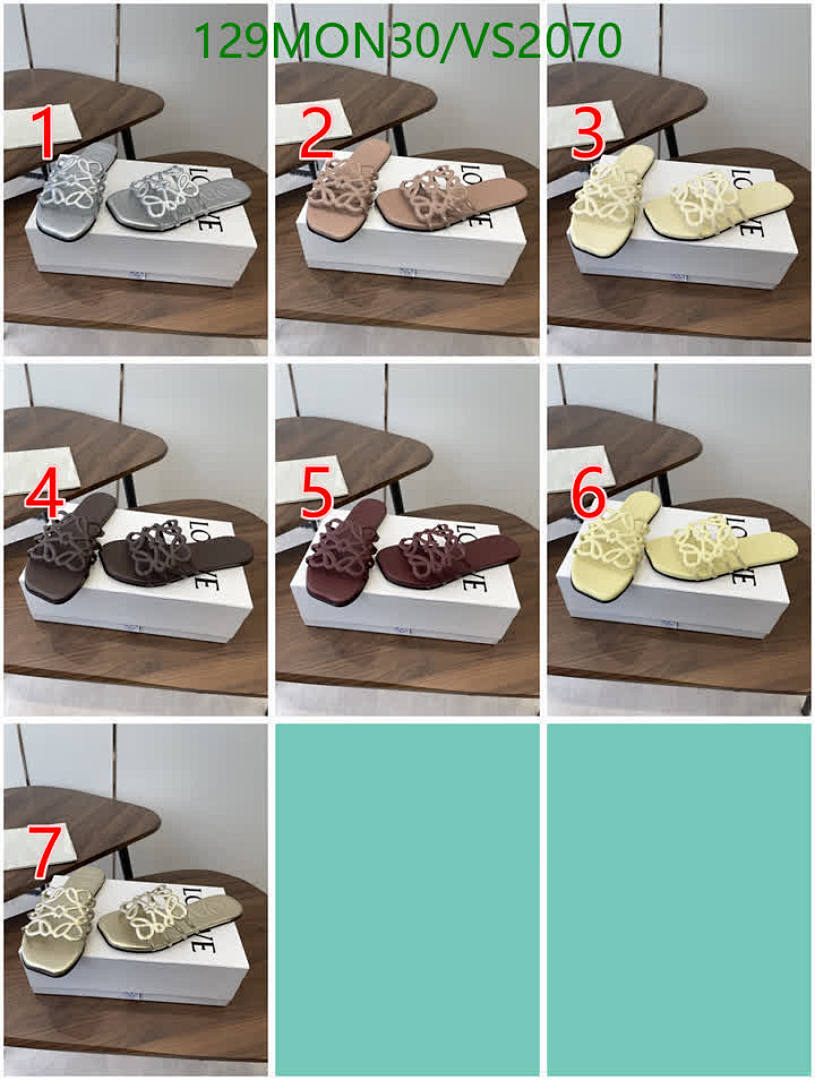 Loewe-Women Shoes Code: VS2070 $: 129USD