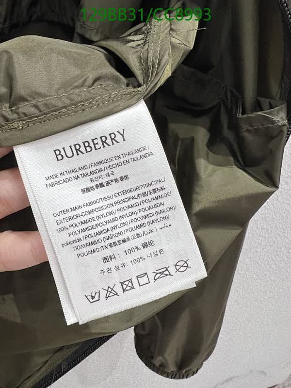 Burberry-Clothing Code: CC8993 $: 129USD