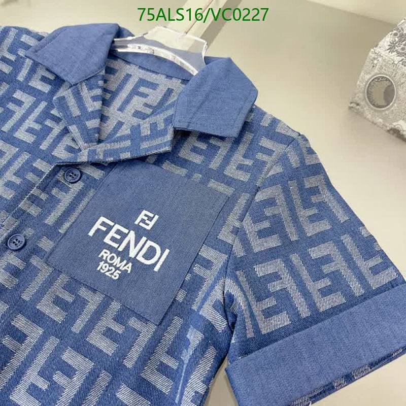 Fendi-Kids clothing Code: VC0227 $: 75USD