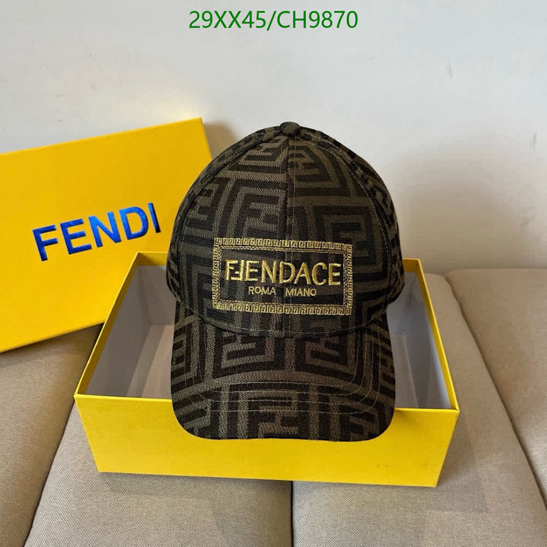 Fendi-Cap(Hat) Code: CH9870 $: 29USD