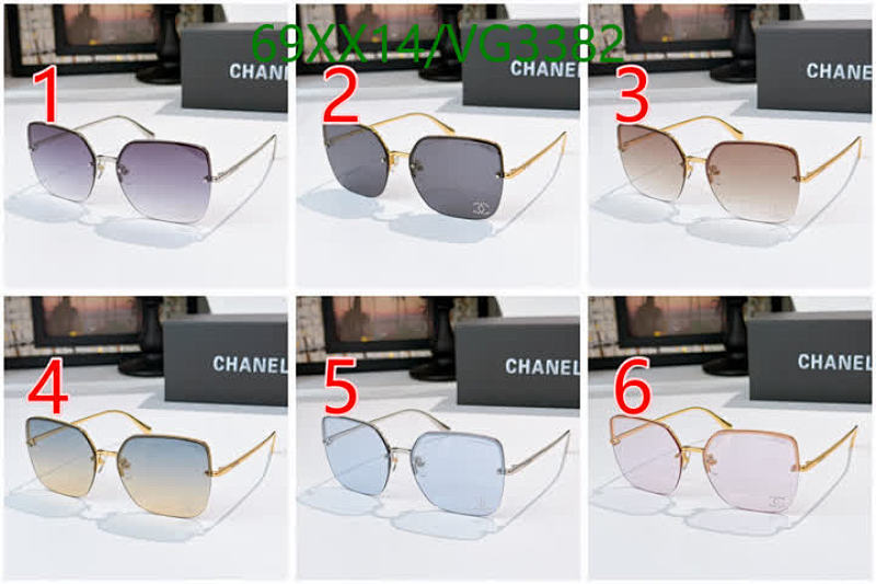 Chanel-Glasses Code: VG3382 $: 69USD
