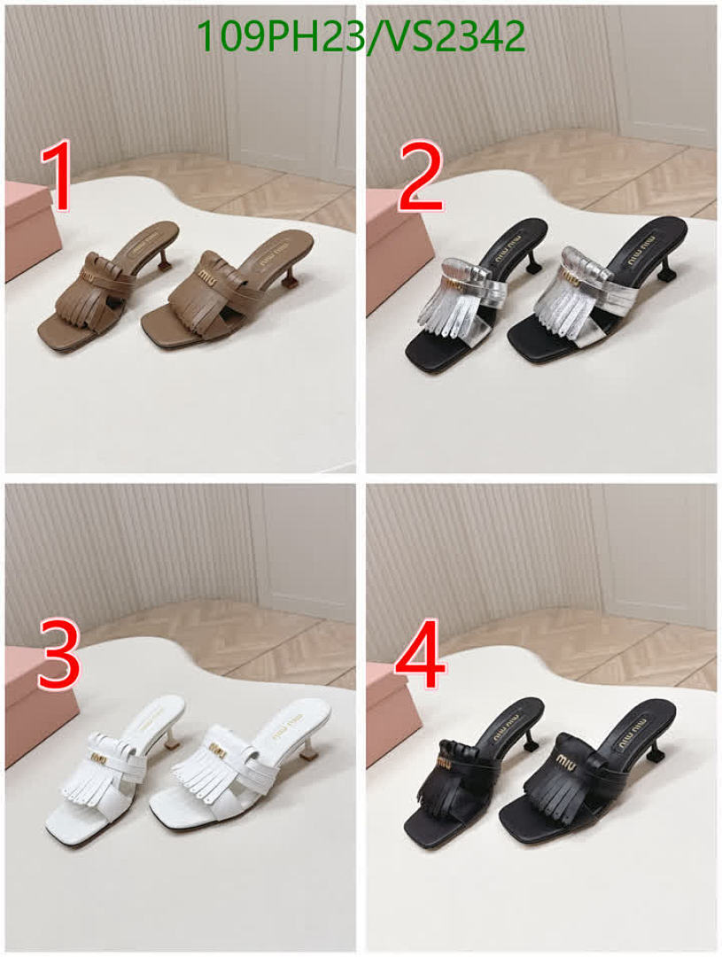 Miu Miu-Women Shoes Code: VS2342 $: 109USD