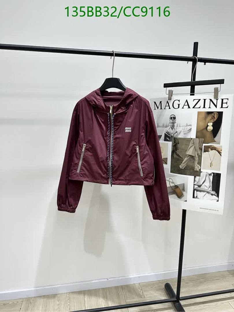 Miu Miu-Clothing Code: CC9116 $: 135USD