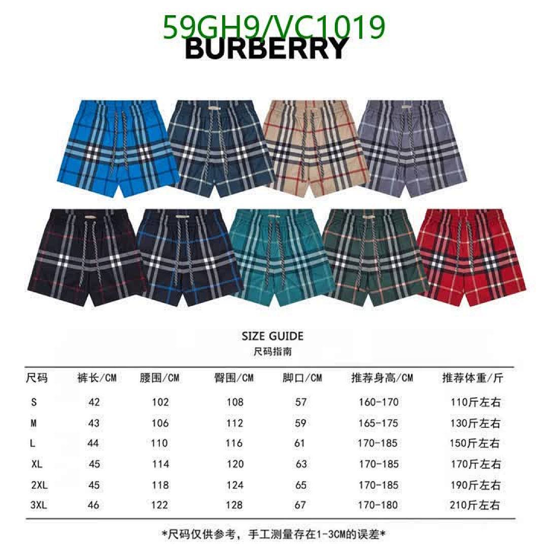 Burberry-Beach Shorts Code: VC1019 $: 59USD