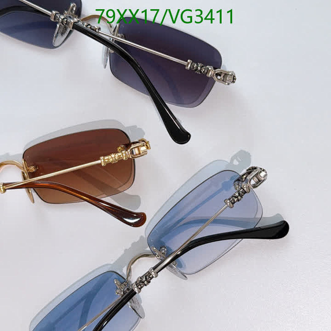 Chrome Hearts-Glasses Code: VG3411 $: 79USD