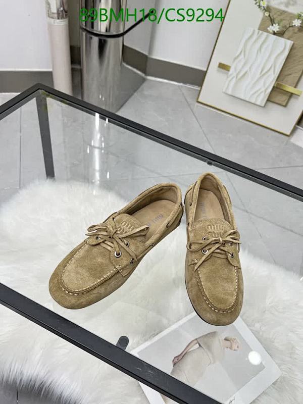 Miu Miu-Women Shoes Code: CS9294 $: 89USD