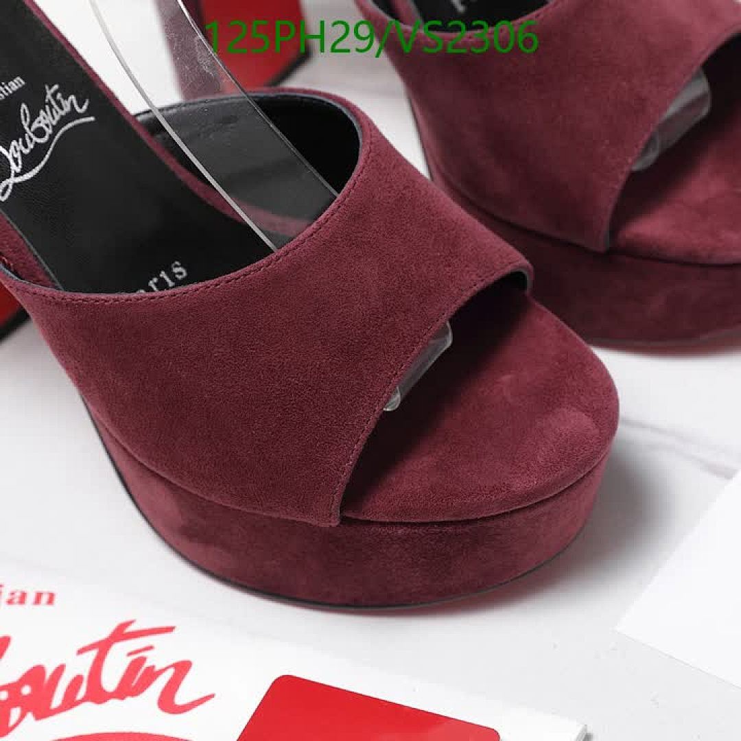 Christian Louboutin-Women Shoes Code: VS2306 $: 125USD