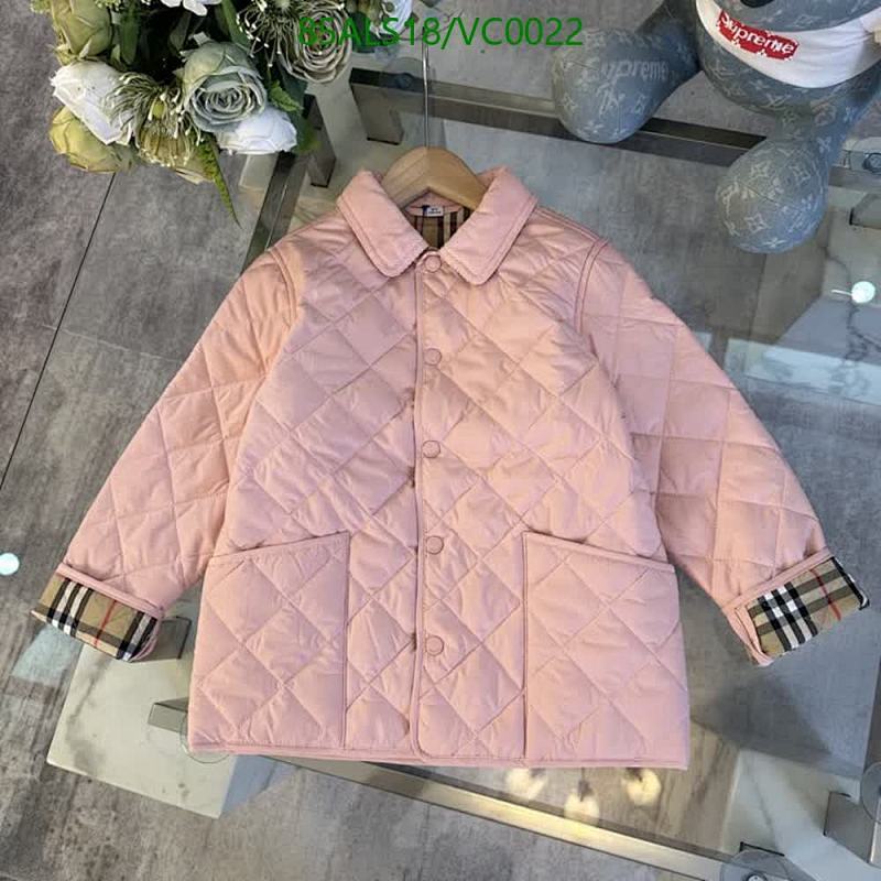 Burberry-Kids Clothing Code: VC0022 $: 85USD