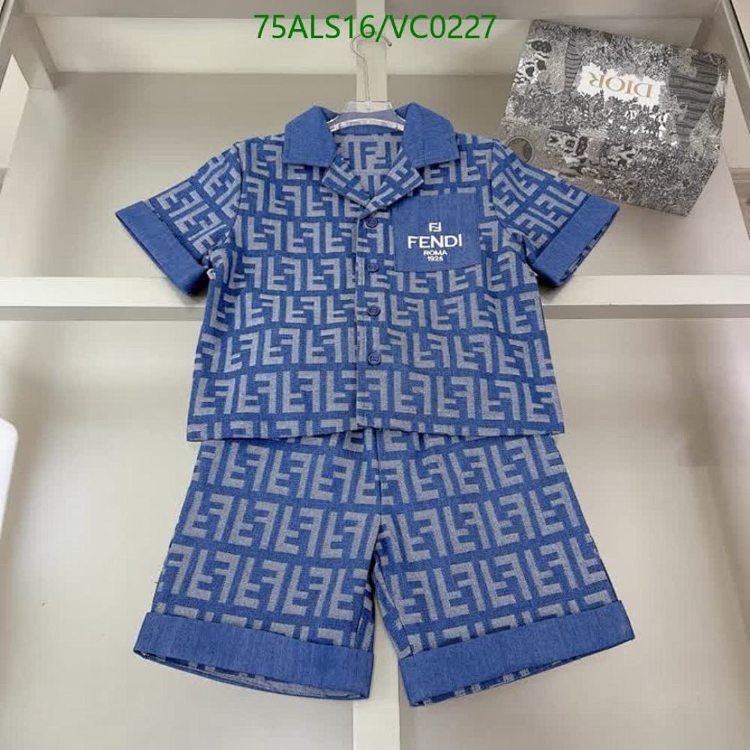 Fendi-Kids clothing Code: VC0227 $: 75USD