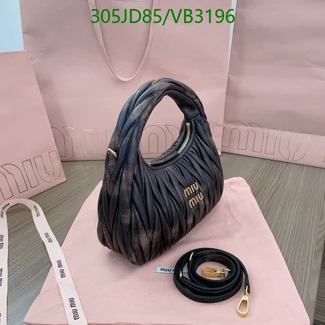 Miu Miu-Bag-Mirror Quality Code: VB3196 $: 305USD