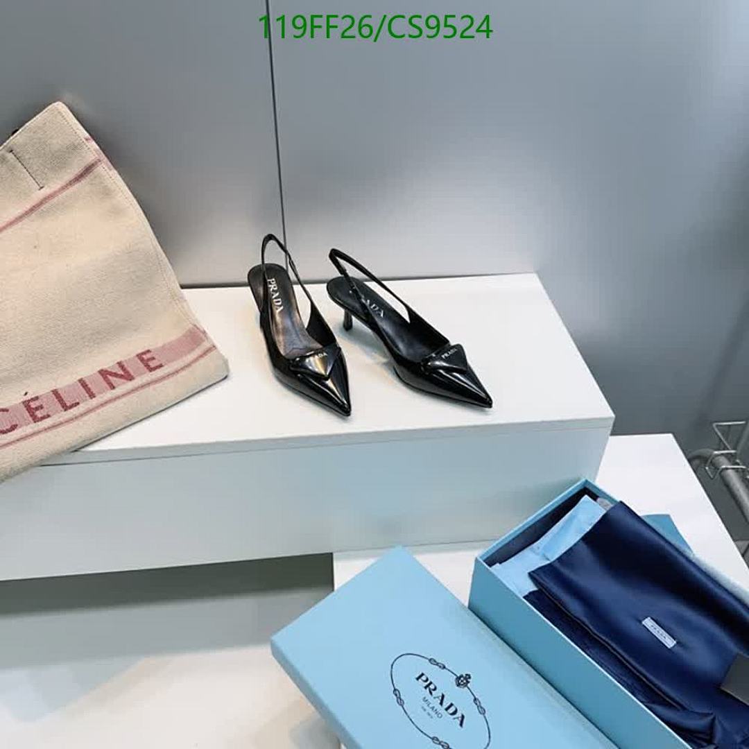 Prada-Women Shoes Code: CS9524 $: 119USD