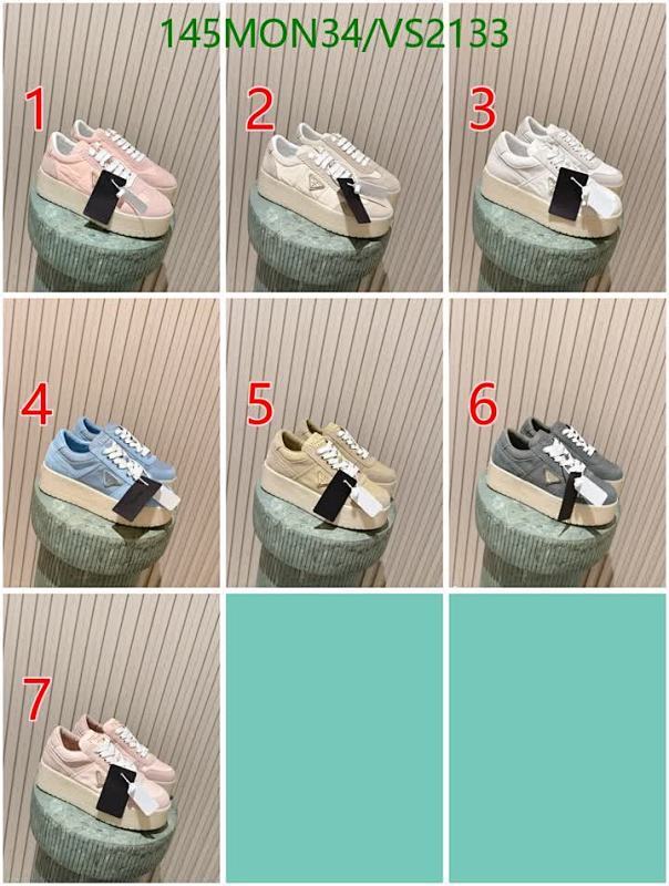 Prada-Women Shoes Code: VS2133 $: 145USD