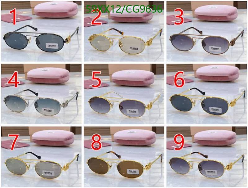Miu Miu-Glasses Code: CG9636 $: 59USD