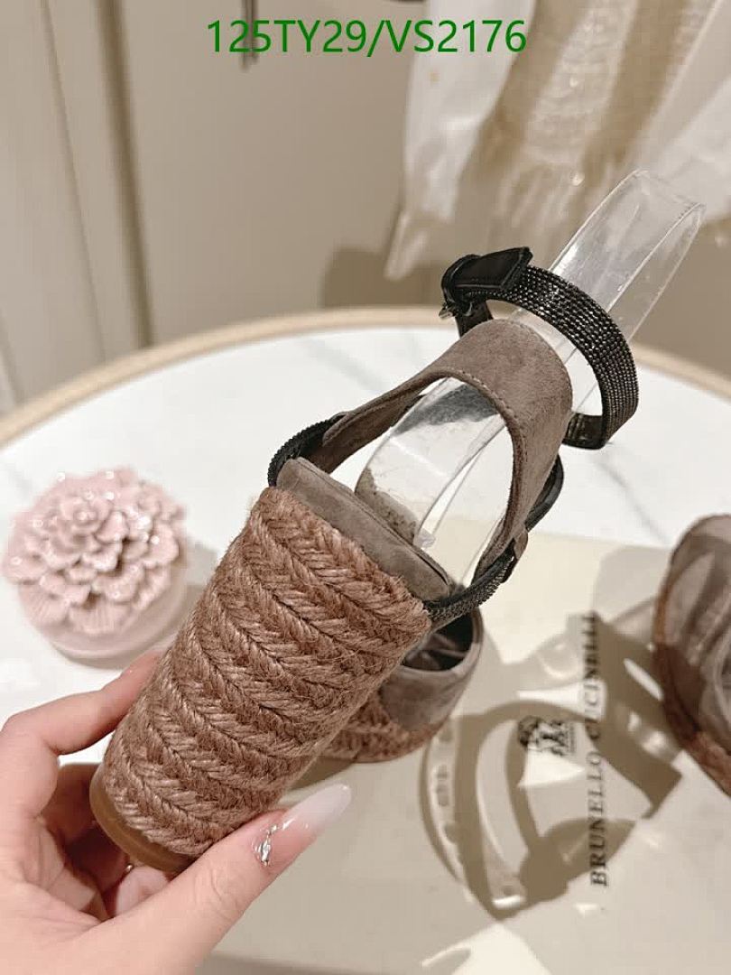 Brunello Cucinelli-Women Shoes Code: VS2176 $: 125USD