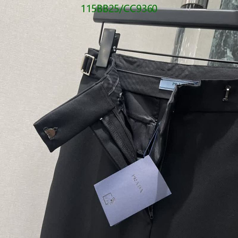Prada-Clothing Code: CC9360 $: 115USD