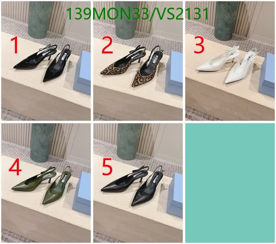 Prada-Women Shoes Code: VS2131 $: 139USD