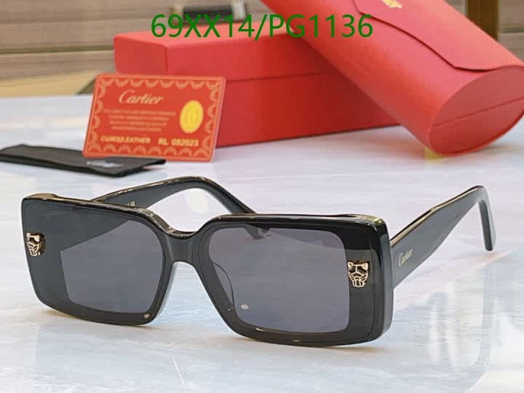 Cartier-Glasses Code: PG1136 $: 69USD