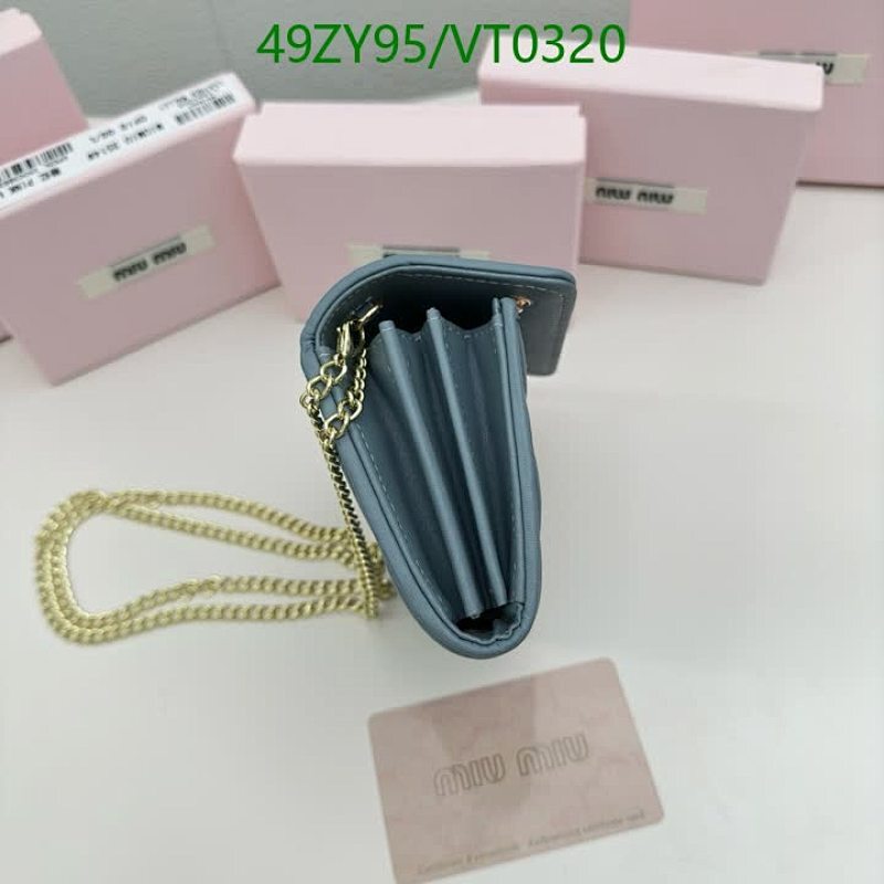 Miu Miu-Wallet-4A Quality Code: VT0320 $: 49USD