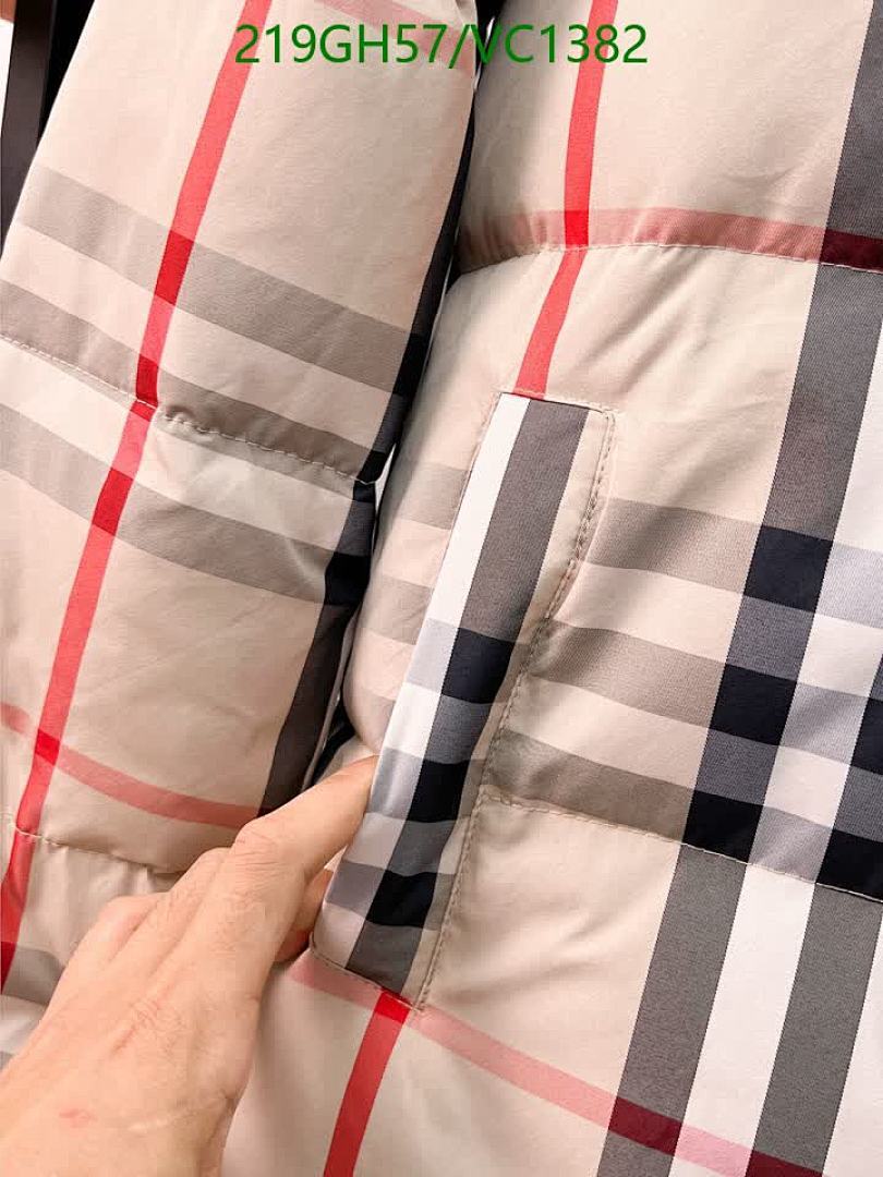 Burberry-Clothing Code: VC1382 $: 219USD