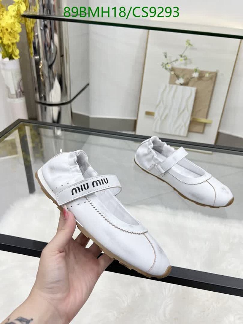 Miu Miu-Women Shoes Code: CS9293 $: 89USD
