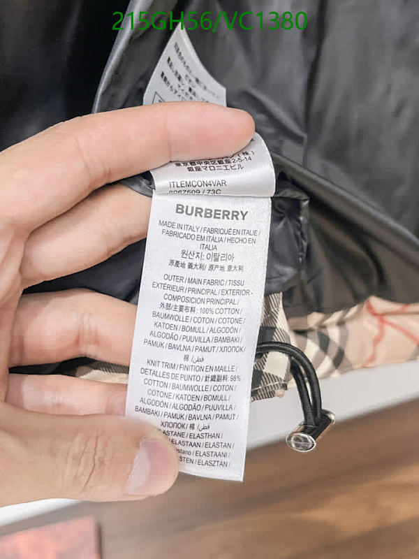 Burberry-Clothing Code: VC1380 $: 215USD