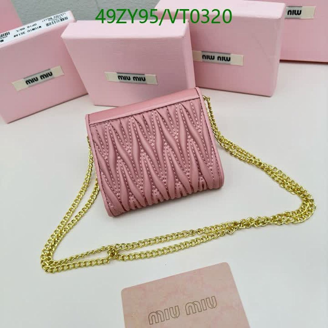 Miu Miu-Wallet-4A Quality Code: VT0320 $: 49USD