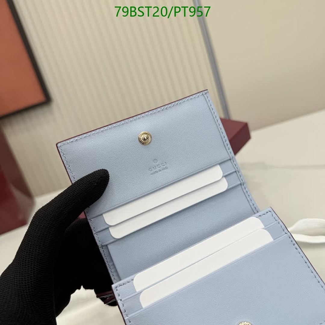 Gucci-Wallet Mirror Quality Code: PT957 $: 79USD