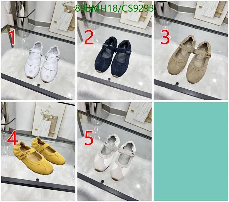 Miu Miu-Women Shoes Code: CS9293 $: 89USD