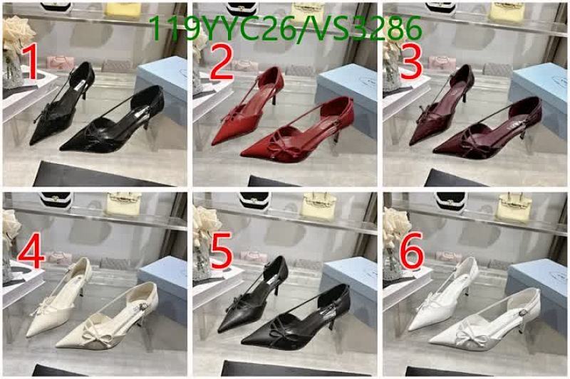 Prada-Women Shoes Code: VS3286 $: 119USD