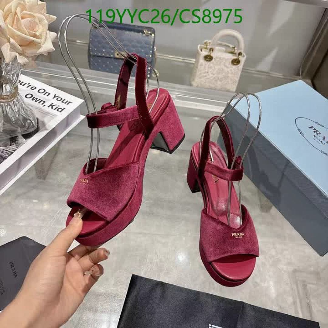 Prada-Women Shoes Code: CS8975 $: 119USD