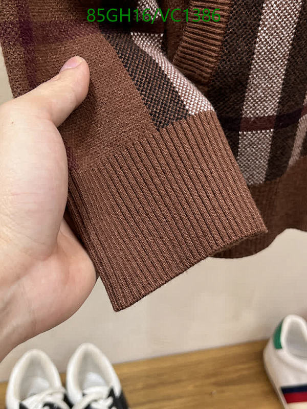 Burberry-Clothing Code: VC1386 $: 85USD