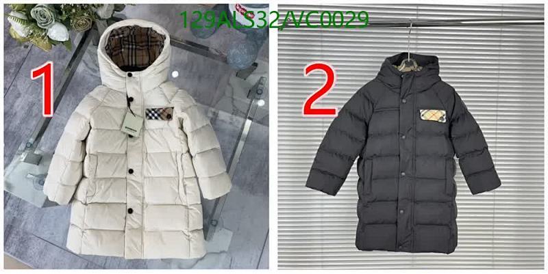 Burberry-Kids Clothing Code: VC0029 $: 129USD