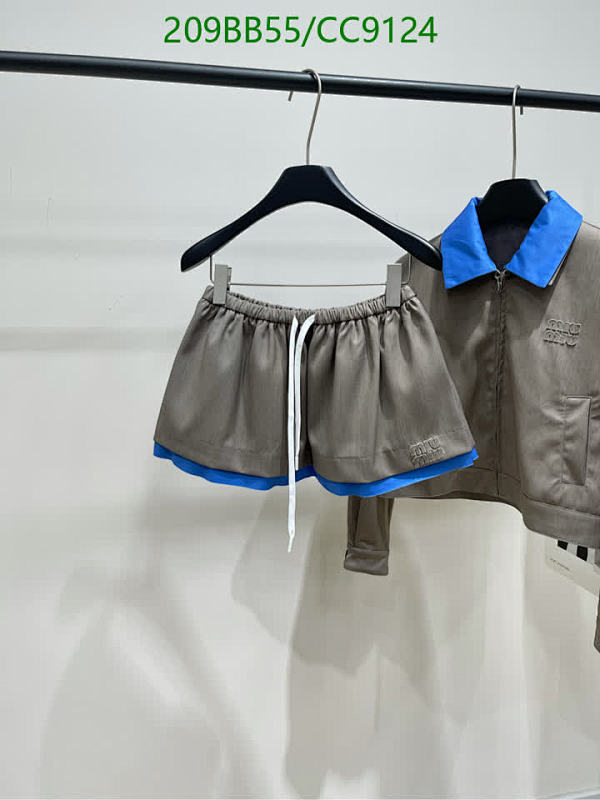 Miu Miu-Clothing Code: CC9124 $: 209USD