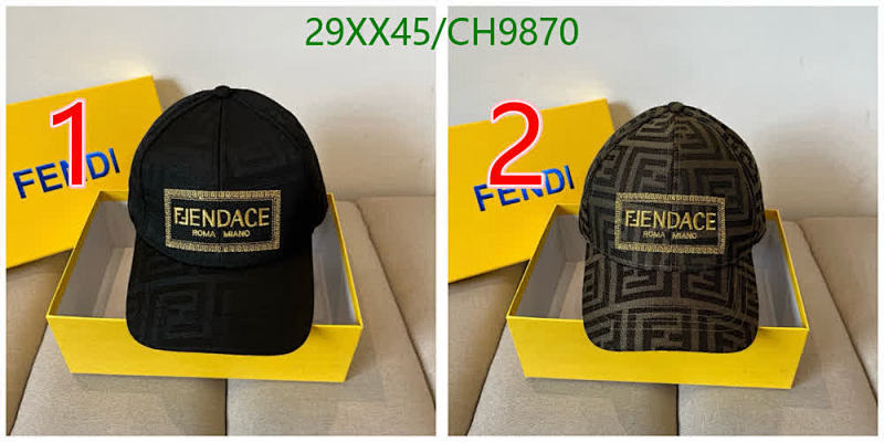Fendi-Cap(Hat) Code: CH9870 $: 29USD