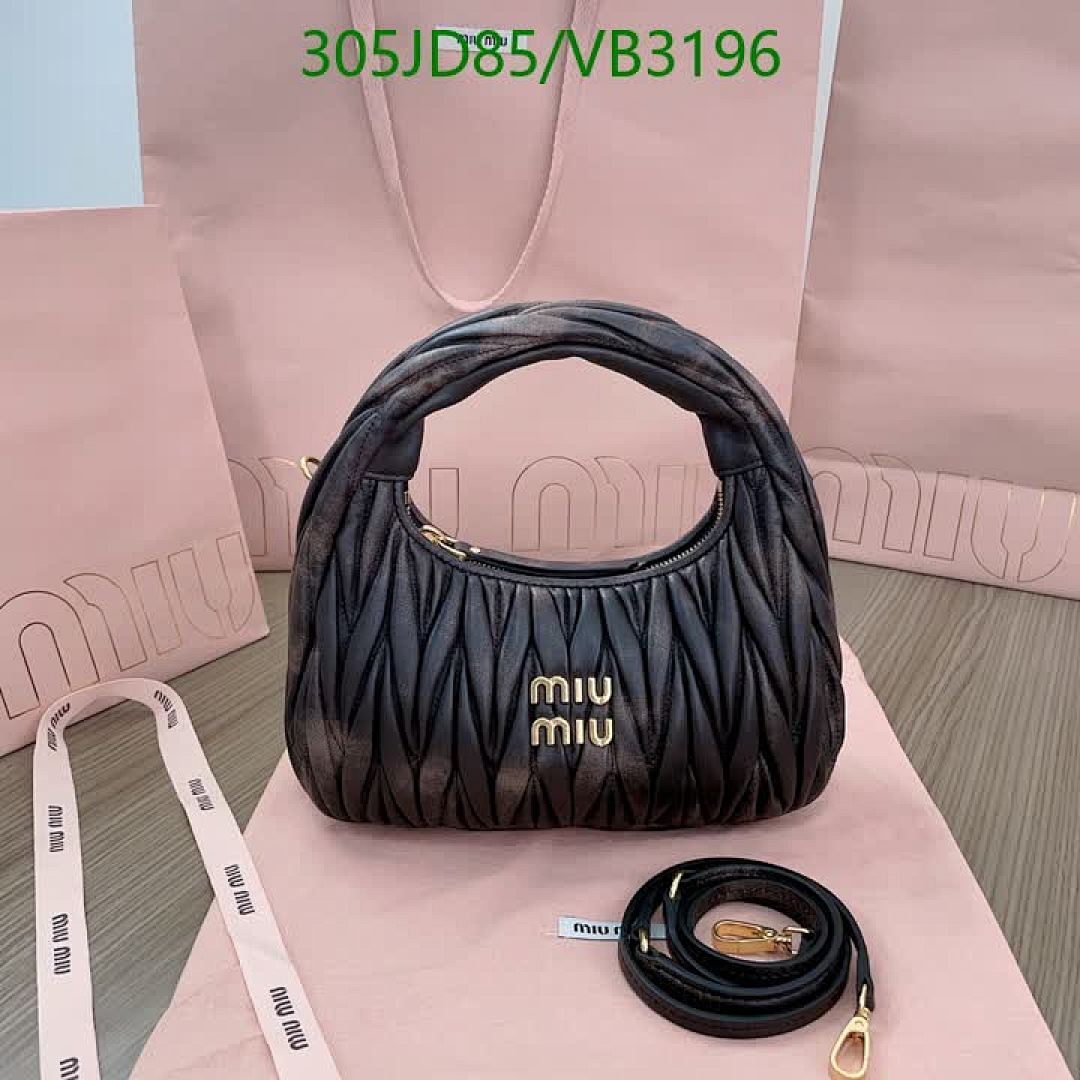 Miu Miu-Bag-Mirror Quality Code: VB3196 $: 305USD