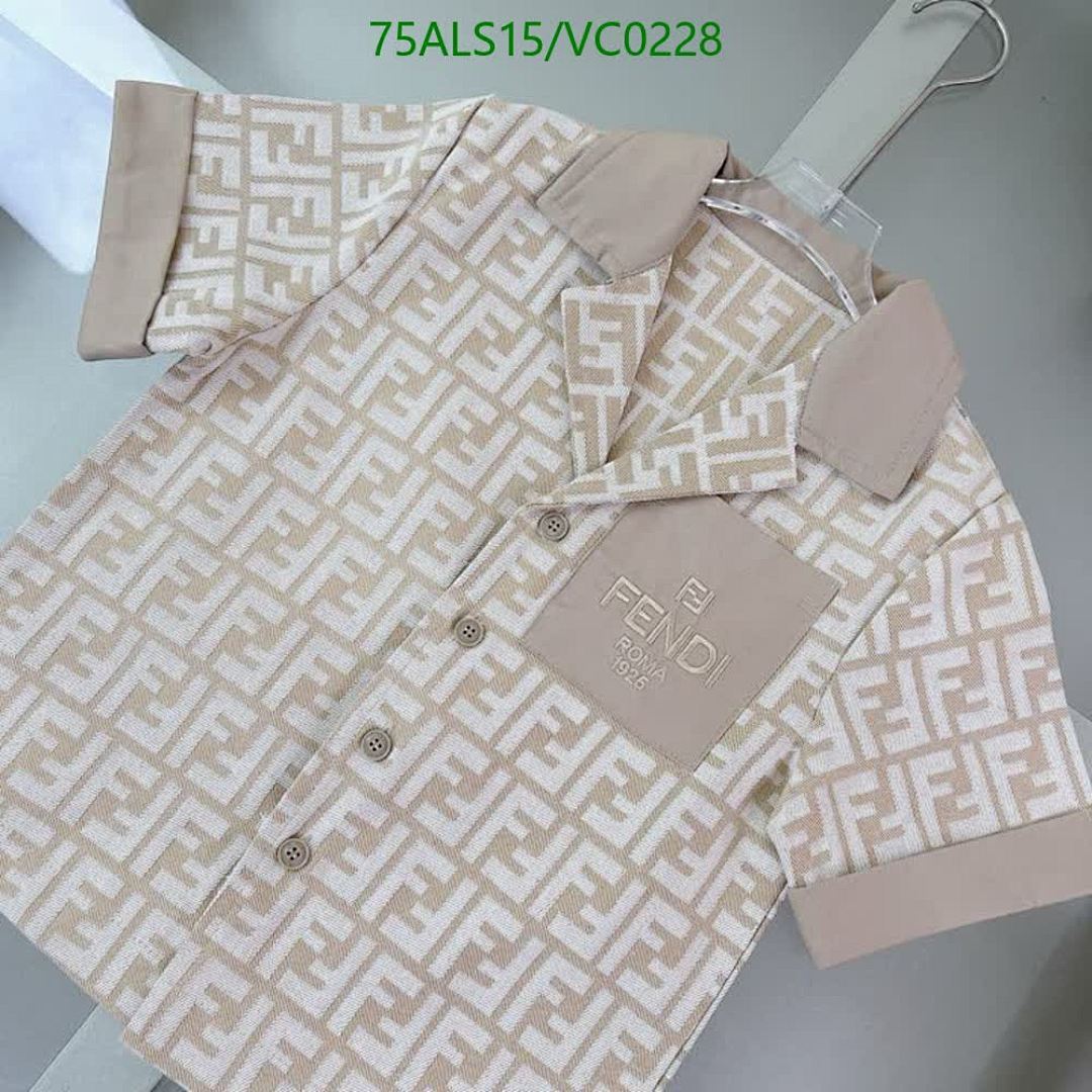 Fendi-Kids clothing Code: VC0228 $: 75USD