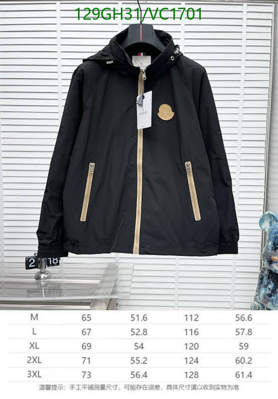 Moncler-Clothing Code: VC1701 $: 129USD