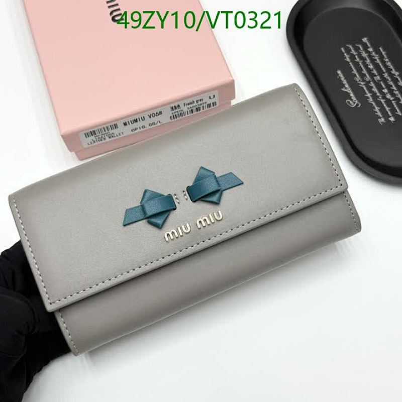 Miu Miu-Wallet-4A Quality Code: VT0321 $: 49USD