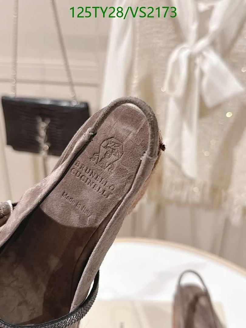 Brunello Cucinelli-Women Shoes Code: VS2173 $: 125USD