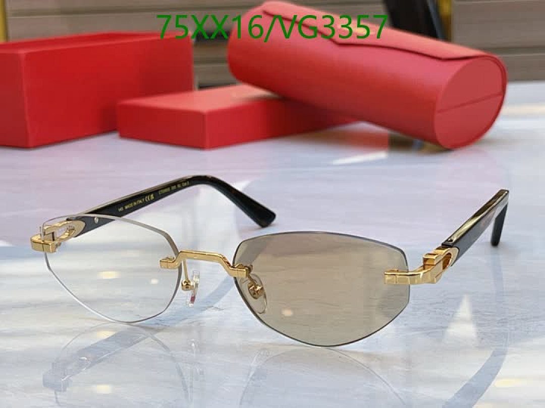 Cartier-Glasses Code: VG3357 $: 75USD
