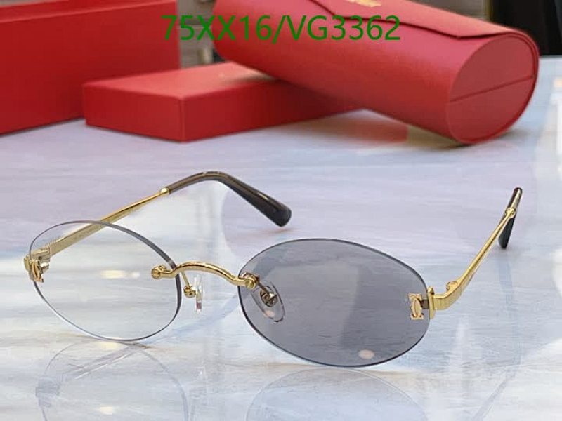 Cartier-Glasses Code: VG3362 $: 75USD