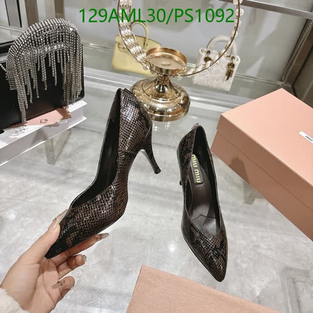 Miu Miu-Women Shoes Code: PS1092 $: 129USD