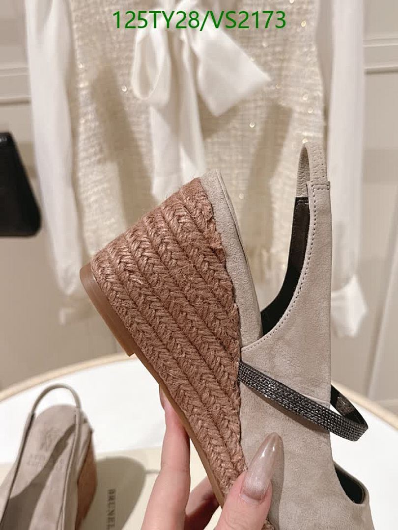 Brunello Cucinelli-Women Shoes Code: VS2173 $: 125USD