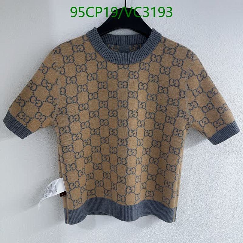 Gucci-Clothing Code: VC3193 $: 95USD