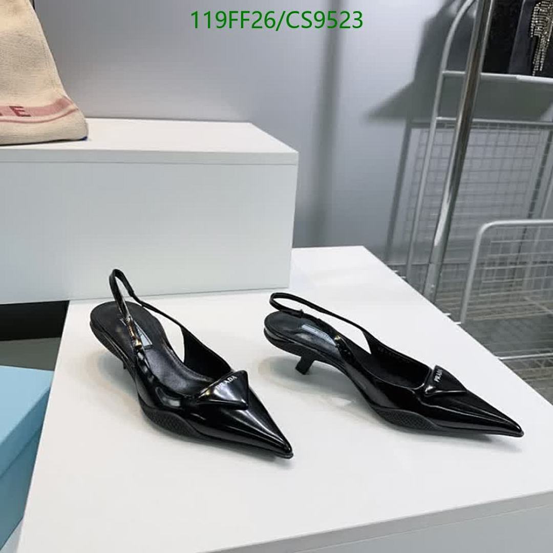 Prada-Women Shoes Code: CS9523 $: 119USD