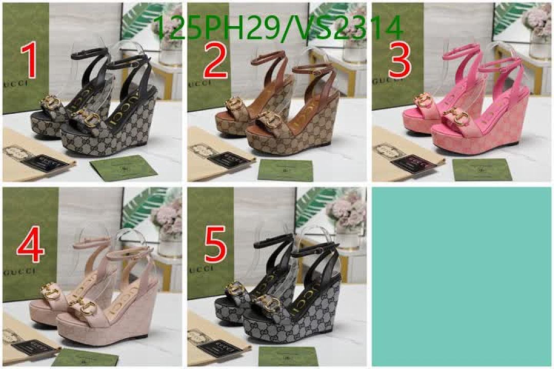 Gucci-Women Shoes Code: VS2314 $: 125USD