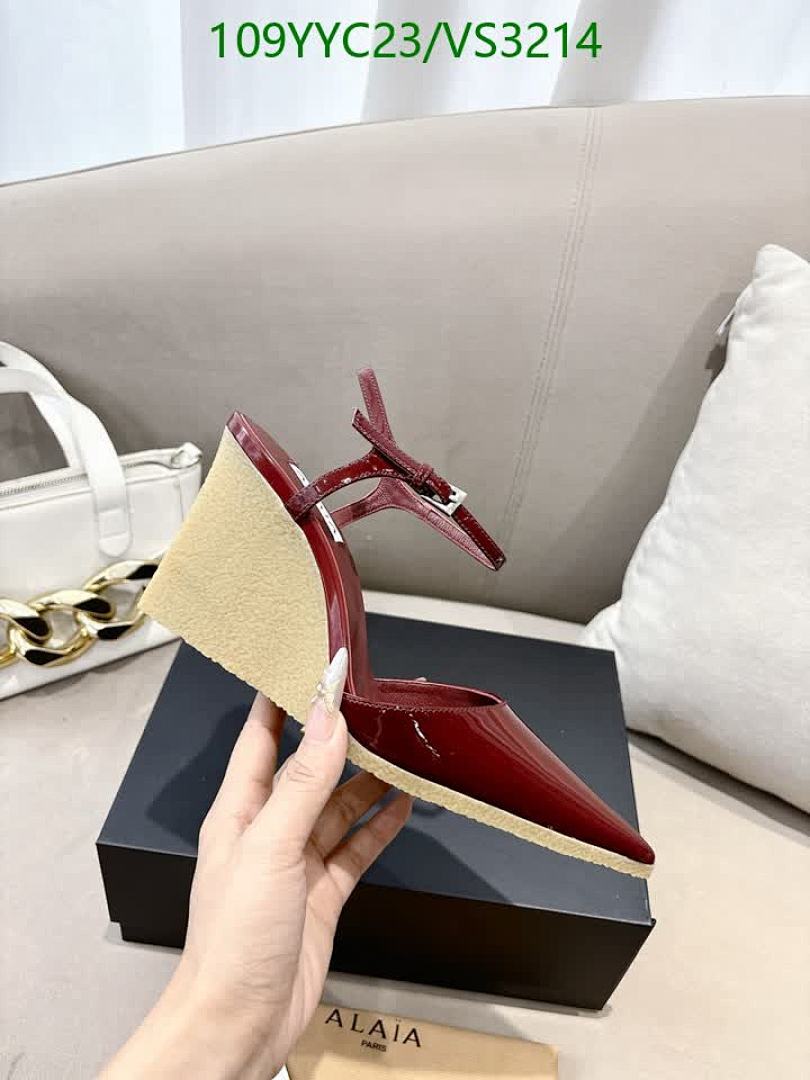 Alaia-Women Shoes Code: VS3214 $: 109USD