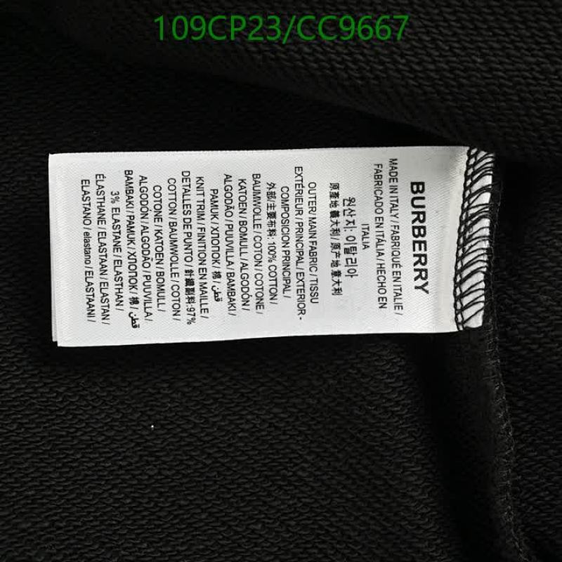 Burberry-Clothing Code: CC9667 $: 109USD