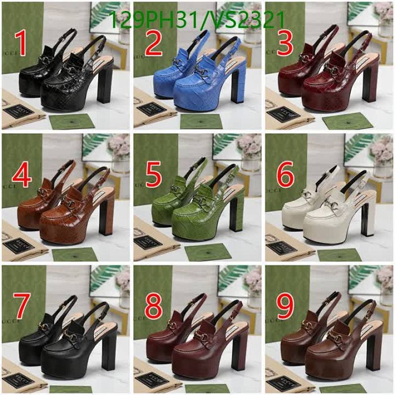 Gucci-Women Shoes Code: VS2321 $: 129USD