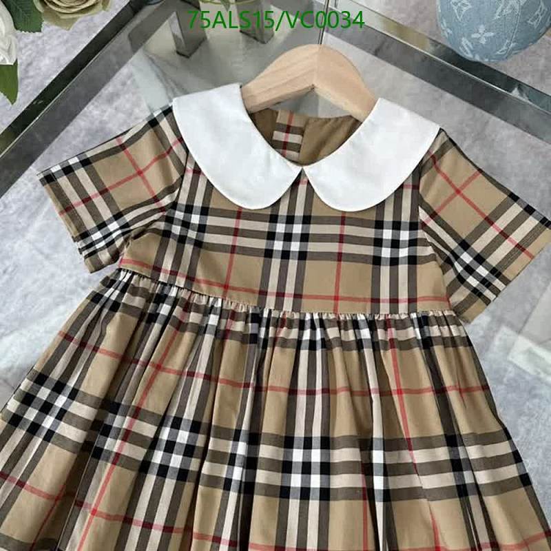 Burberry-Kids Clothing Code: VC0034 $: 75USD